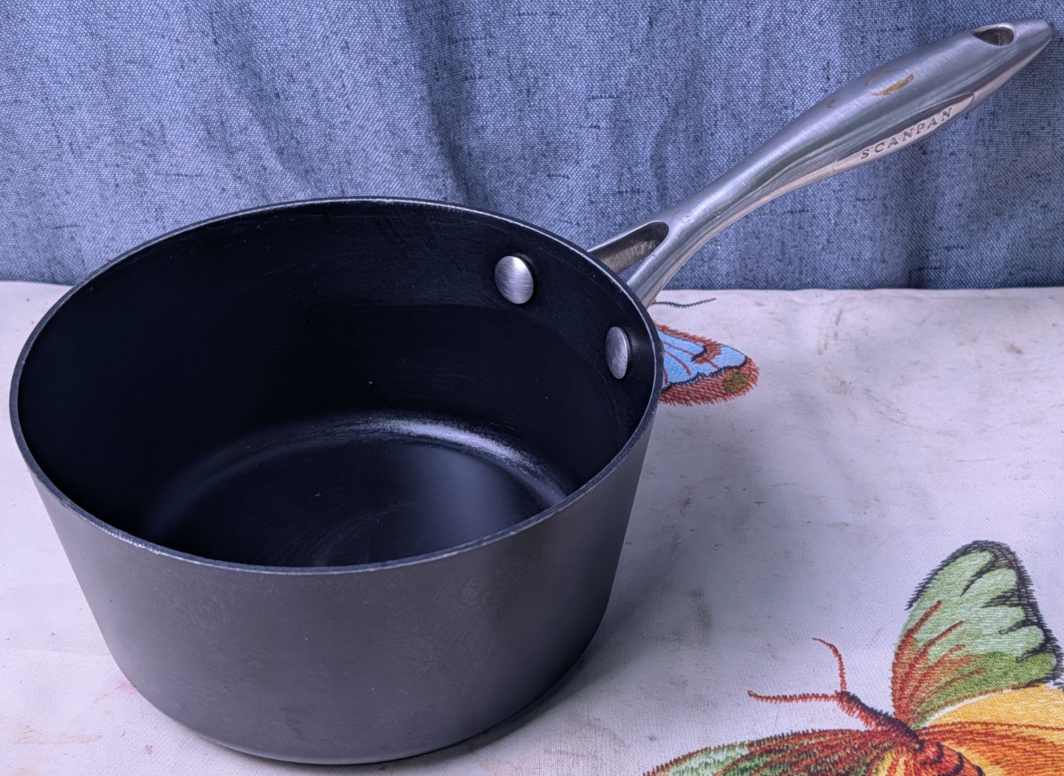 Denmark Scanpan Classic 1.9L 2Qt Saucepan Ceramic Titanium Nonstick Pot Cookware