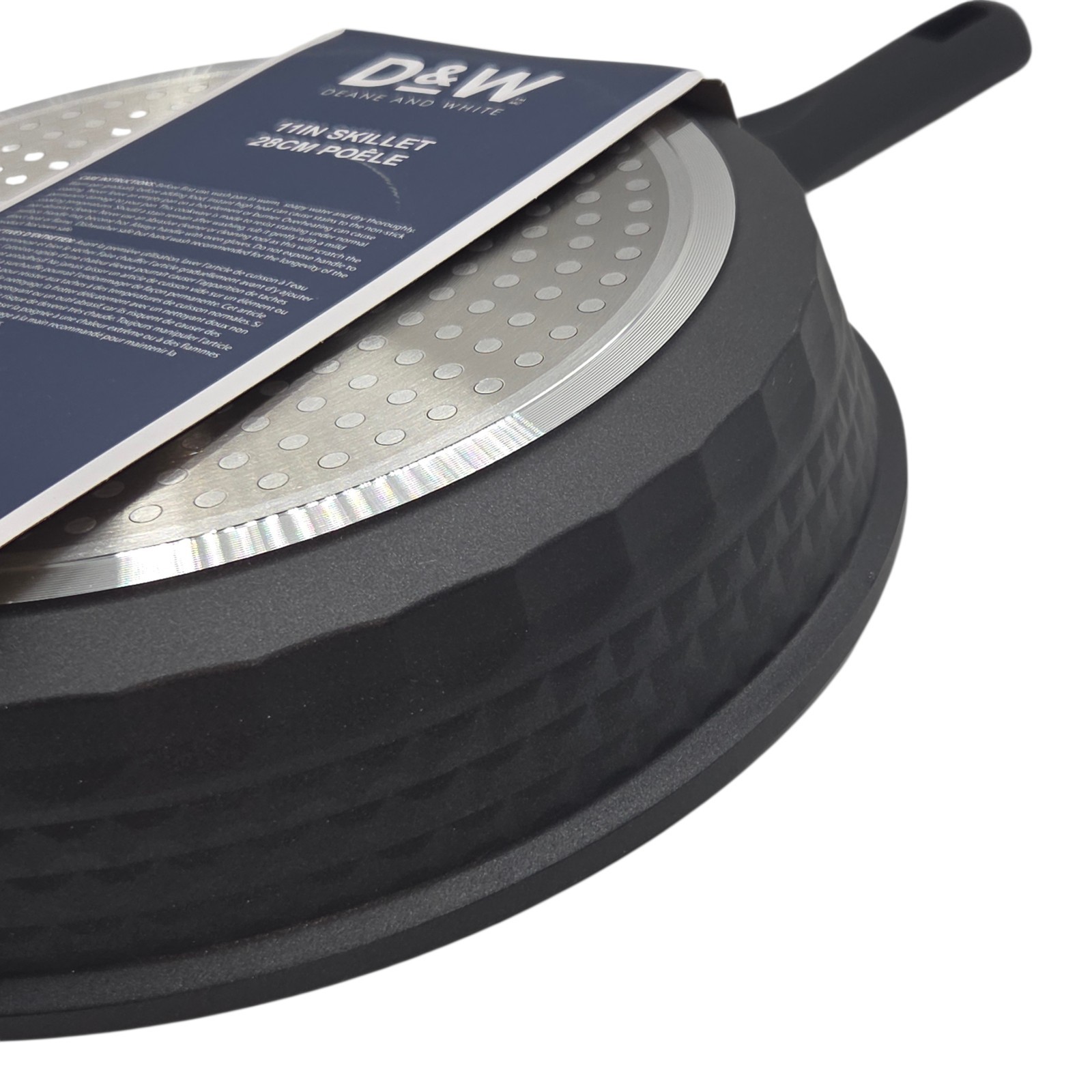 D&W Deane And White Cookware 9.5″/11″ Frying Pan Set Nonstick Skillet Black