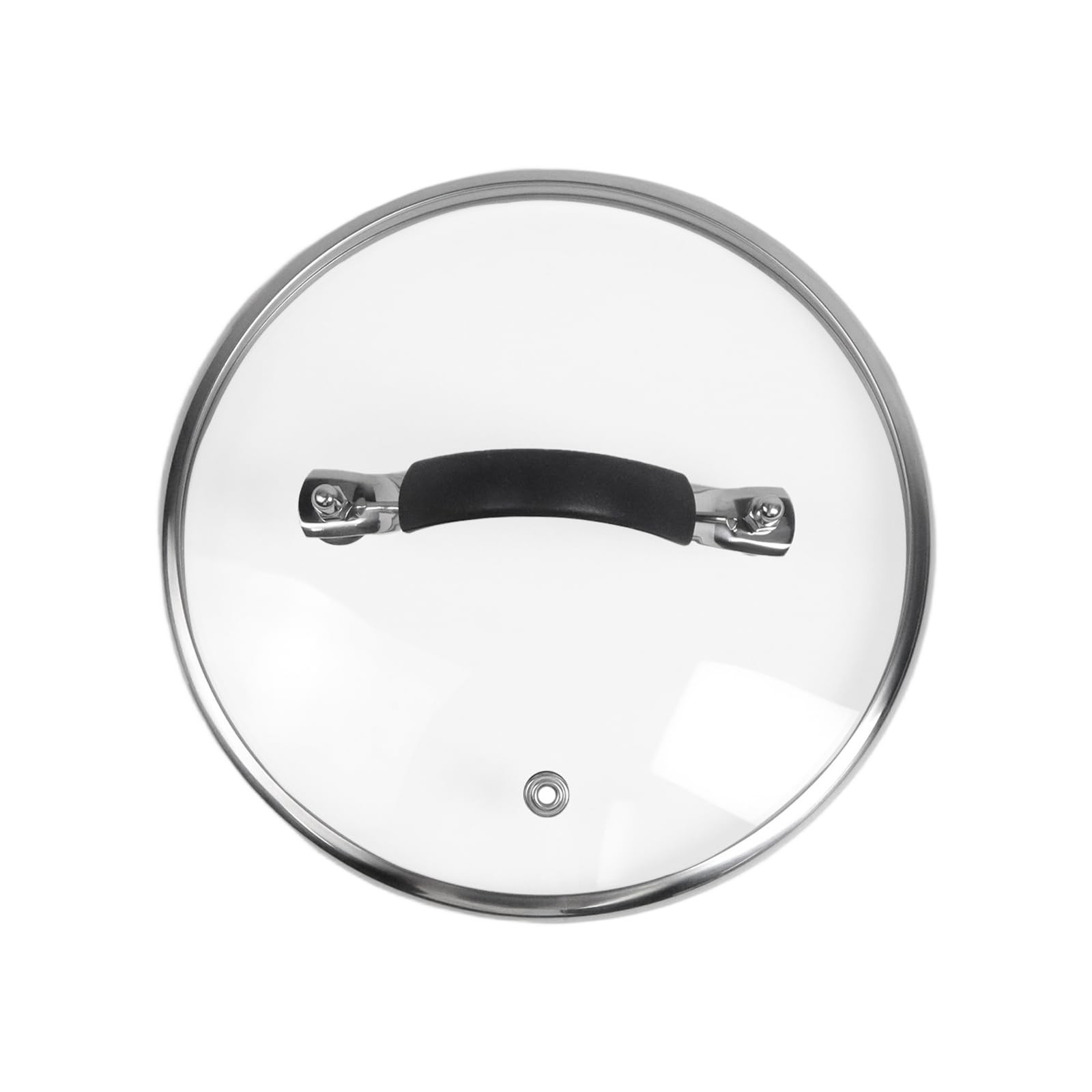 Universal Lid, 7 Inch Tempered Glass Pan Cover Designed with Steam Vent Hole,…