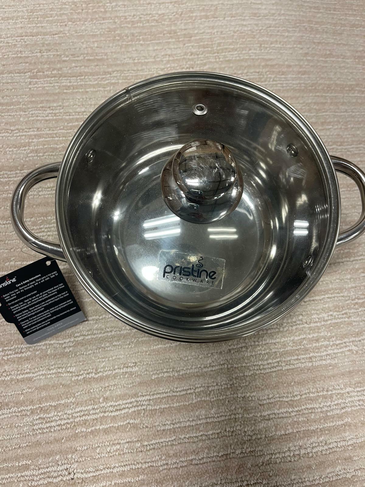 Pristine Casserole Stainless Steel Induction Sandwich Base