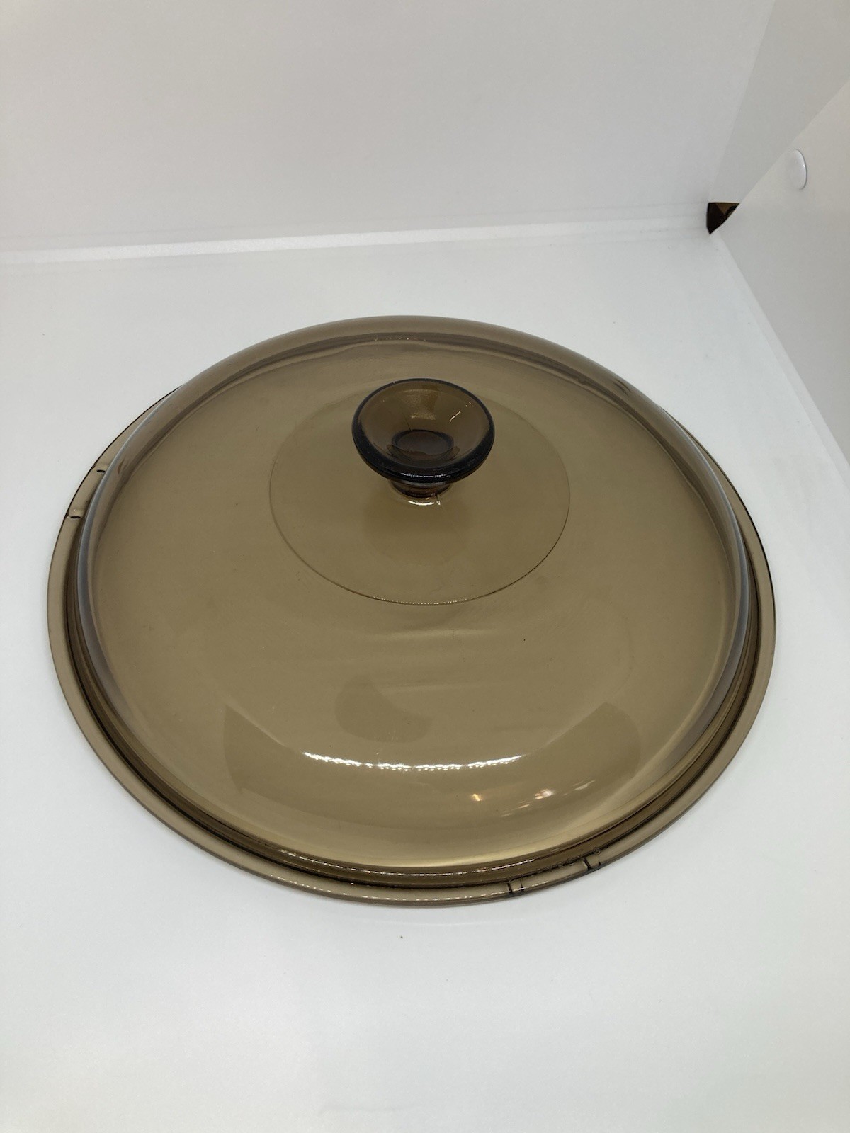 5 pc Lot Visions Cookware Corning Ware Amber Skillet w/ Lid Pot Microwave Bowl