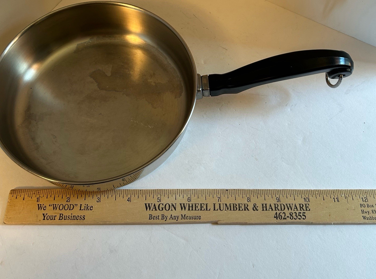 Vtg Farberware Stainless Steel 6 3/4” Frying Pan