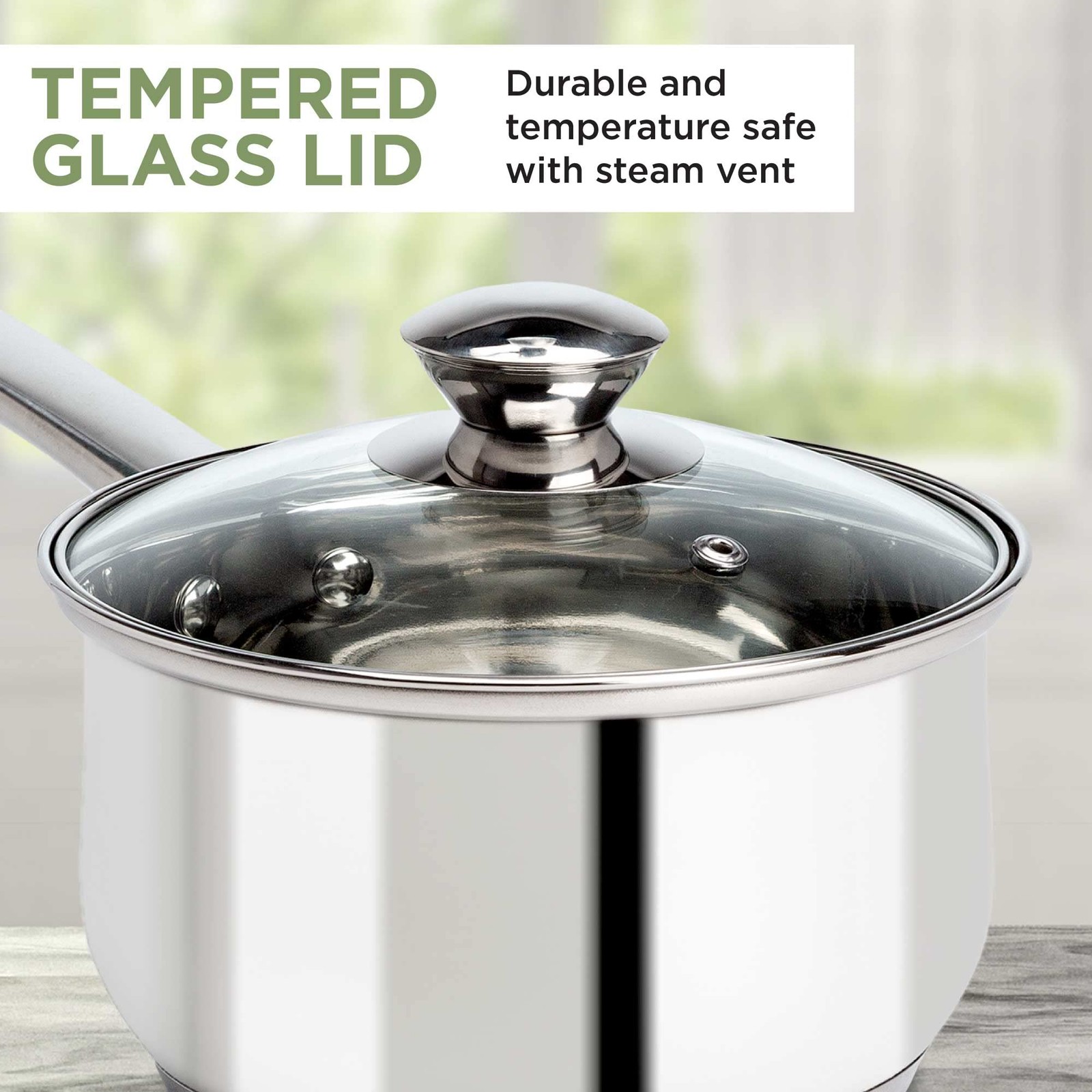 Ecolution Pure Intentions, 2-Quart, Stainless Steel