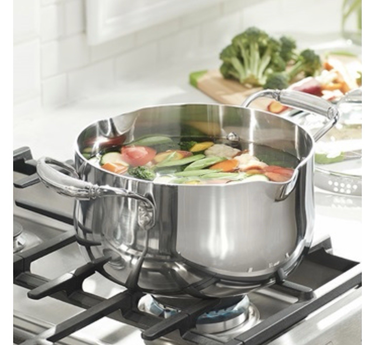 PRINCESS HERITAGE® TRI-PLY STAINLESS STEEL 4.5-Qt. Straining Casserole 5748