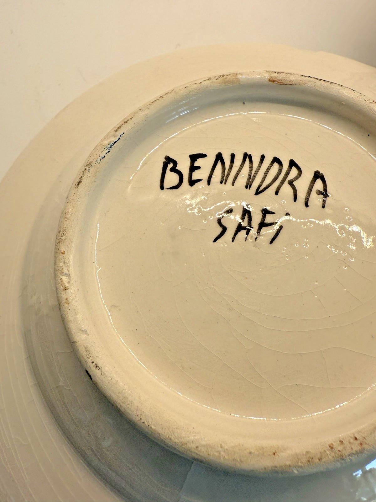Small to Medium Hand-Painted Ceramic Moroccan Tajine/Tagine