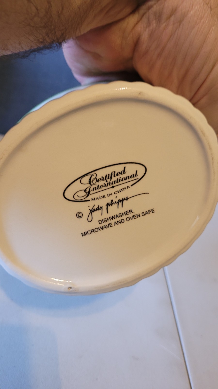 Judy Phipps Red Bell Pepper Covered Baking Dish Certified International. 16 Oz.