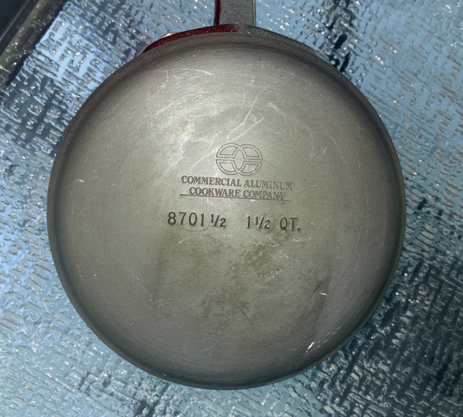 Commercial Aluminum 1.5 Quart Model 305 Heavy Duty Pot And Lid