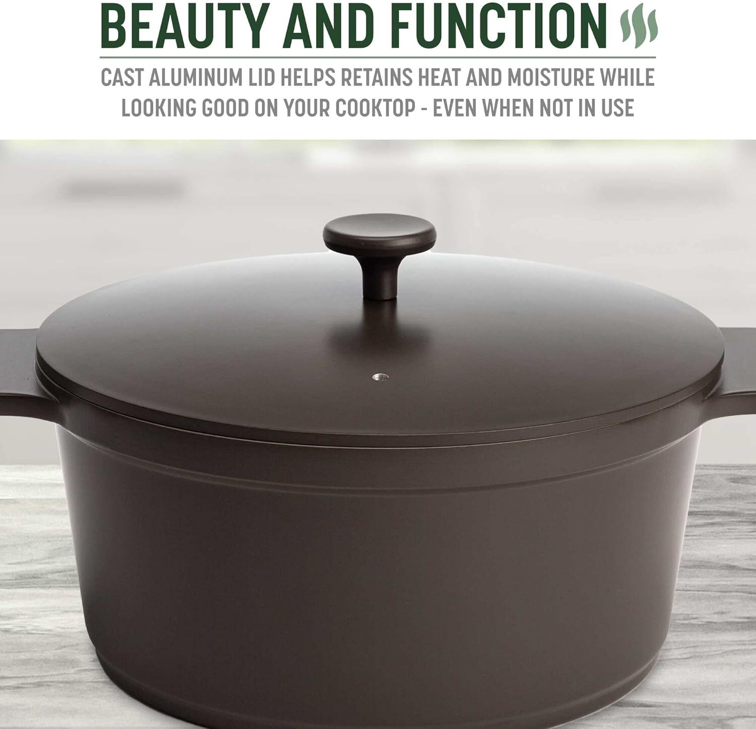 All-In-One Pot, Multilayer Nonstick, High Performance Cast Dutch Oven