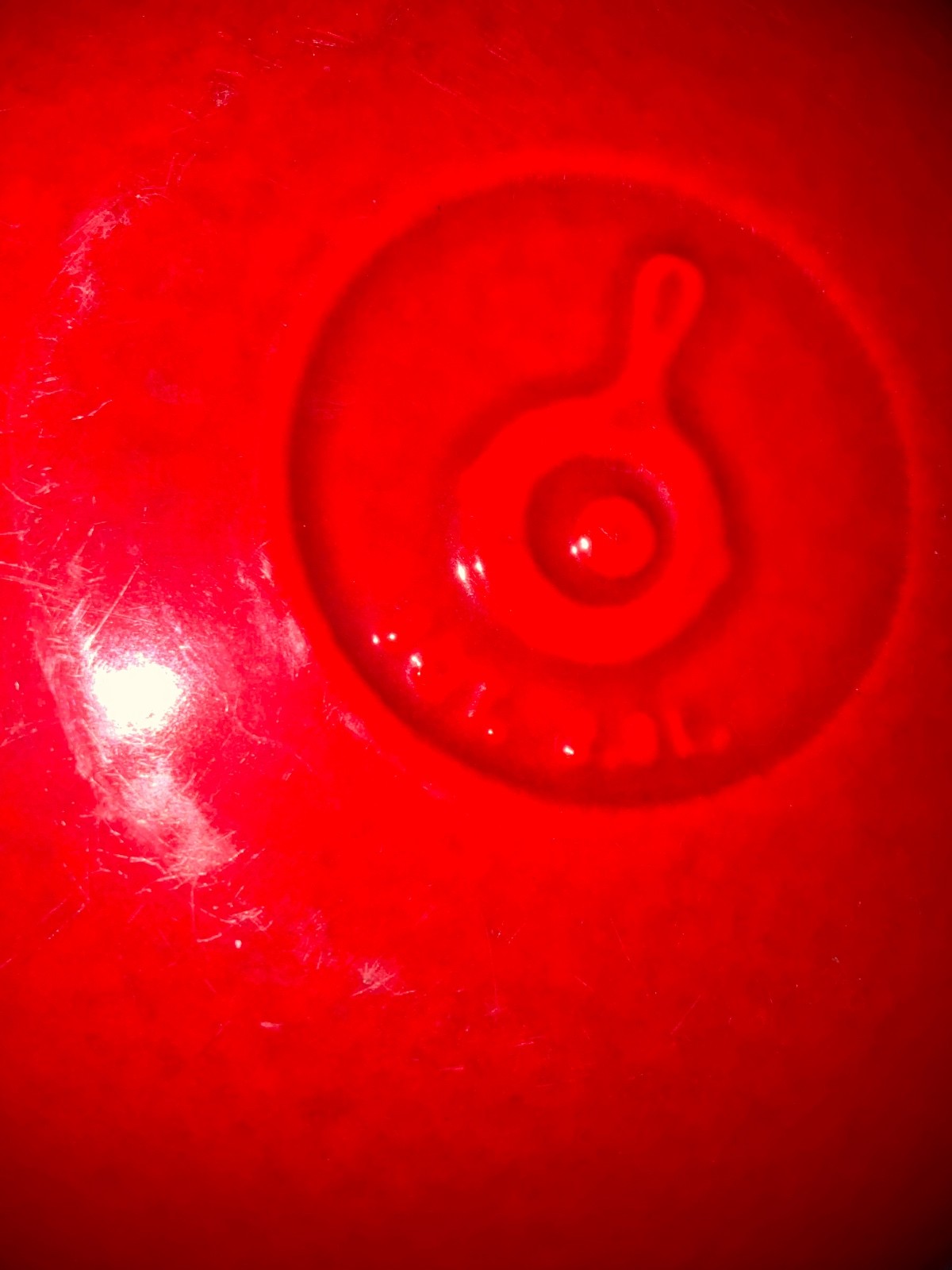 Lodge Enameled Cast Iron Dutch Oven with Lid 3 Qt Red Apple Shaped See Pics