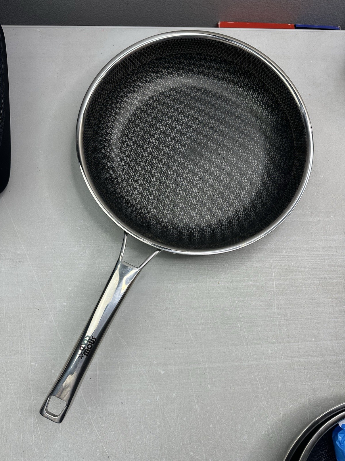 12” Dot Snow Clad Cookware No Lid Non Stick Non Toxic 12 inch