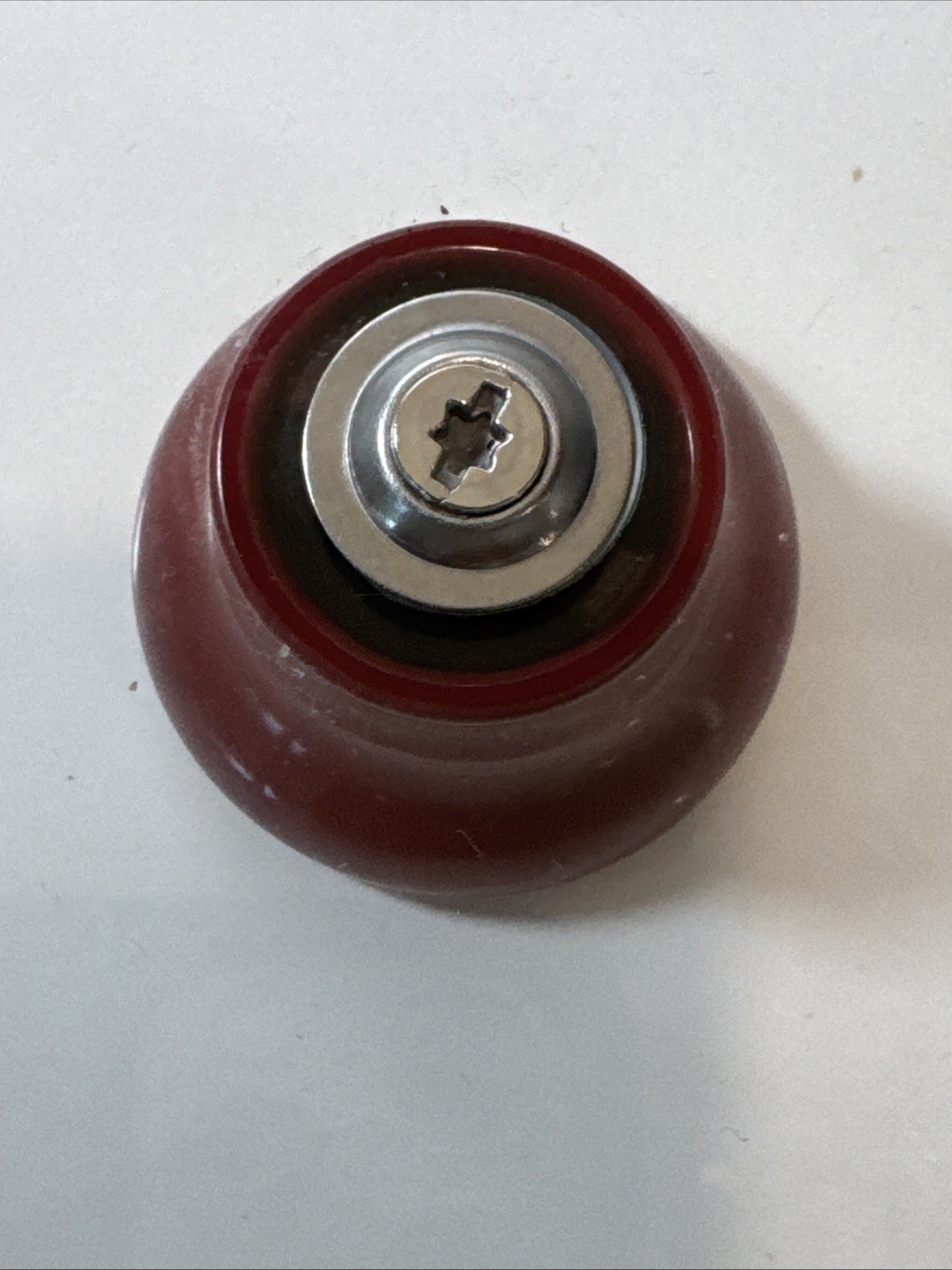 Replacement T-FAL Large Glass Lid Cover Top RED Handle Vent Hole 11.5 inch