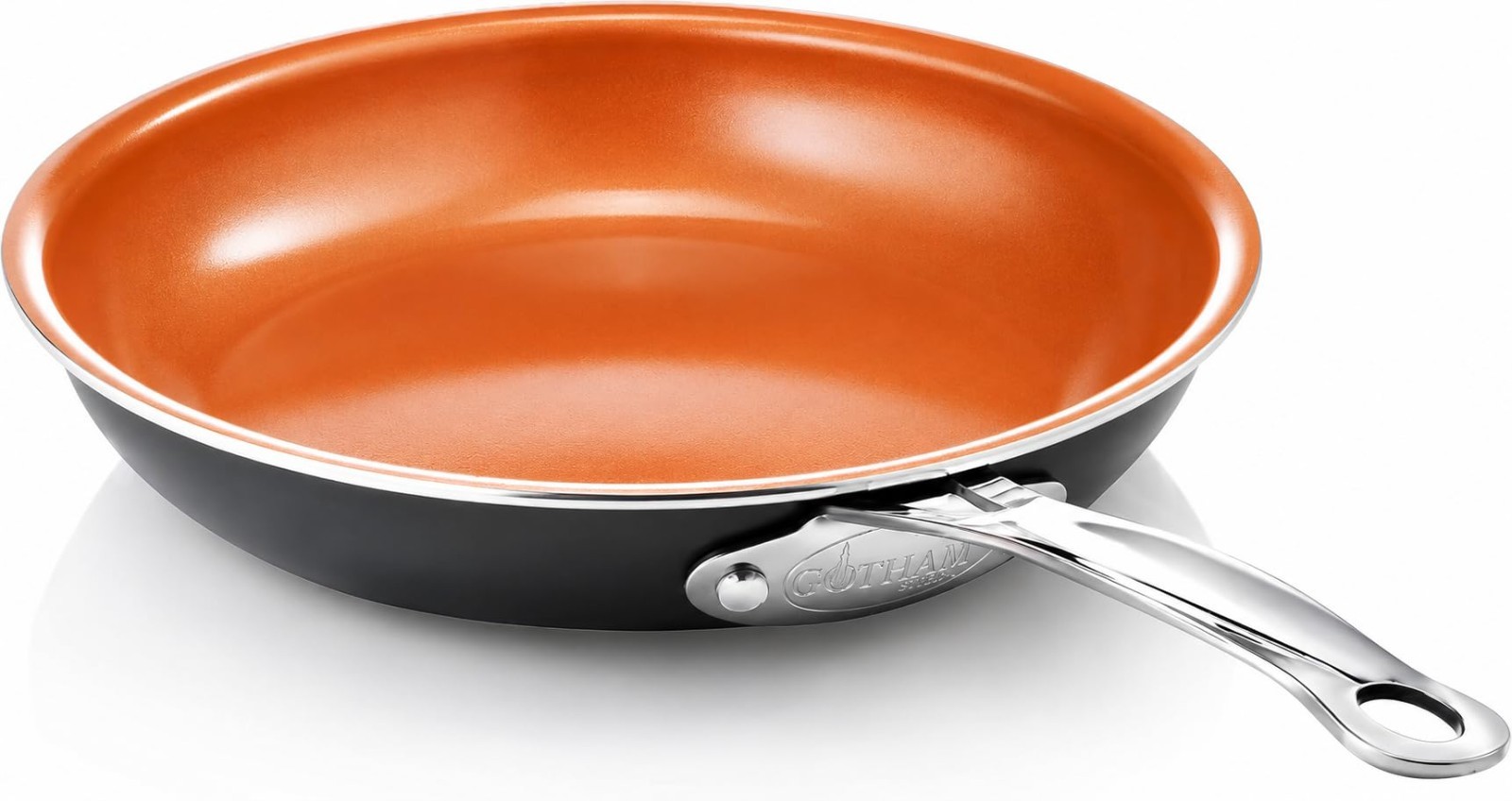 Gotham Steel 9.5 Inch Non Stick Frying Pans, Frying Pans Nonstick Skillet, And –