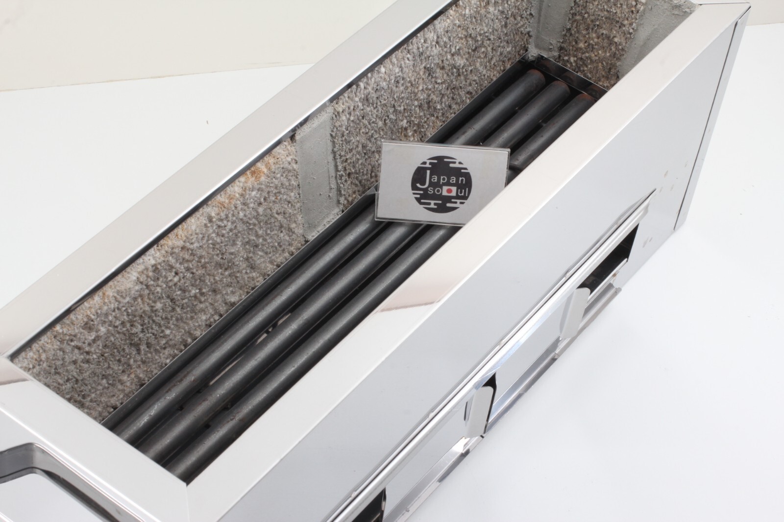 TERUHIME TK-414 Stainless Charcoal Grill Barbecue Hibachi Konro 45 x 14cm