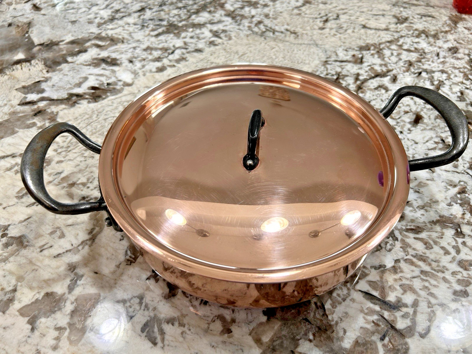 Gourmet France Mauviel M’Heritage M200C 3.1 quart Copper Rondeau. Sweet!