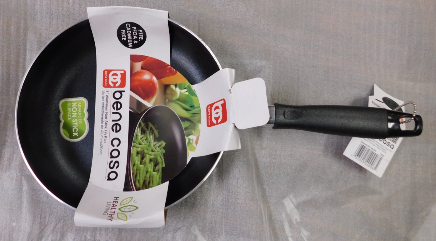 Bene Casa 8″ Aluminum Non Stick Fry Pan-See Note