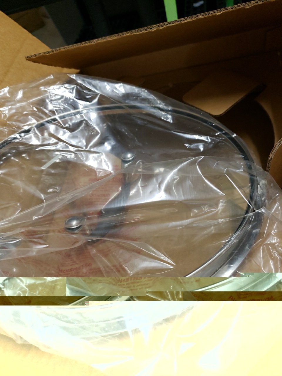 The Pampered Chef 12″ Glass Lid Executive Cookware 2866 NEW IN BOX