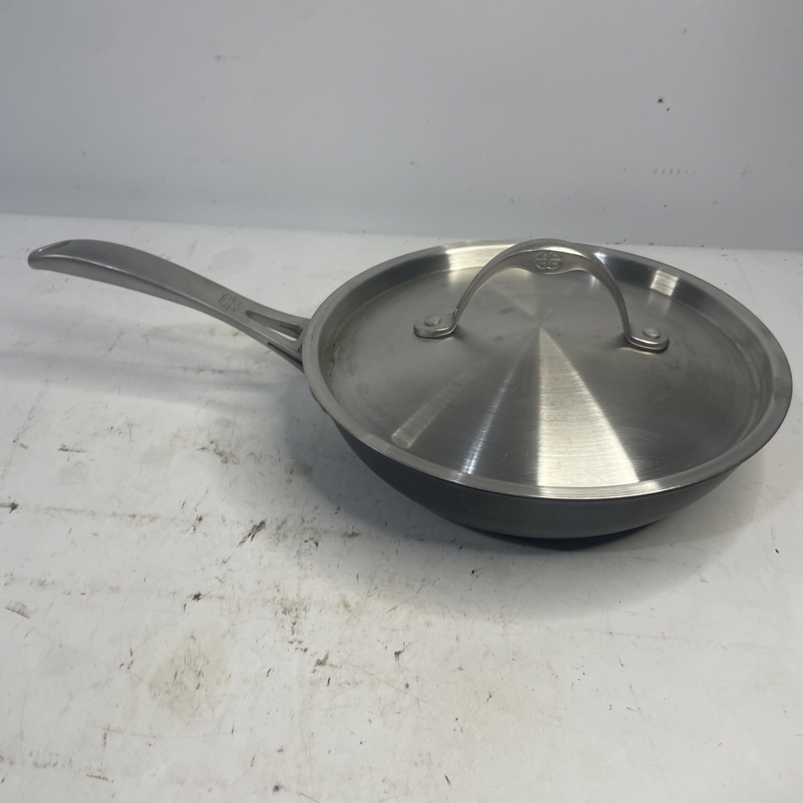 Calphalon 1609 2 Qt 9” Chefs Pan Sauté/Wok W Lid