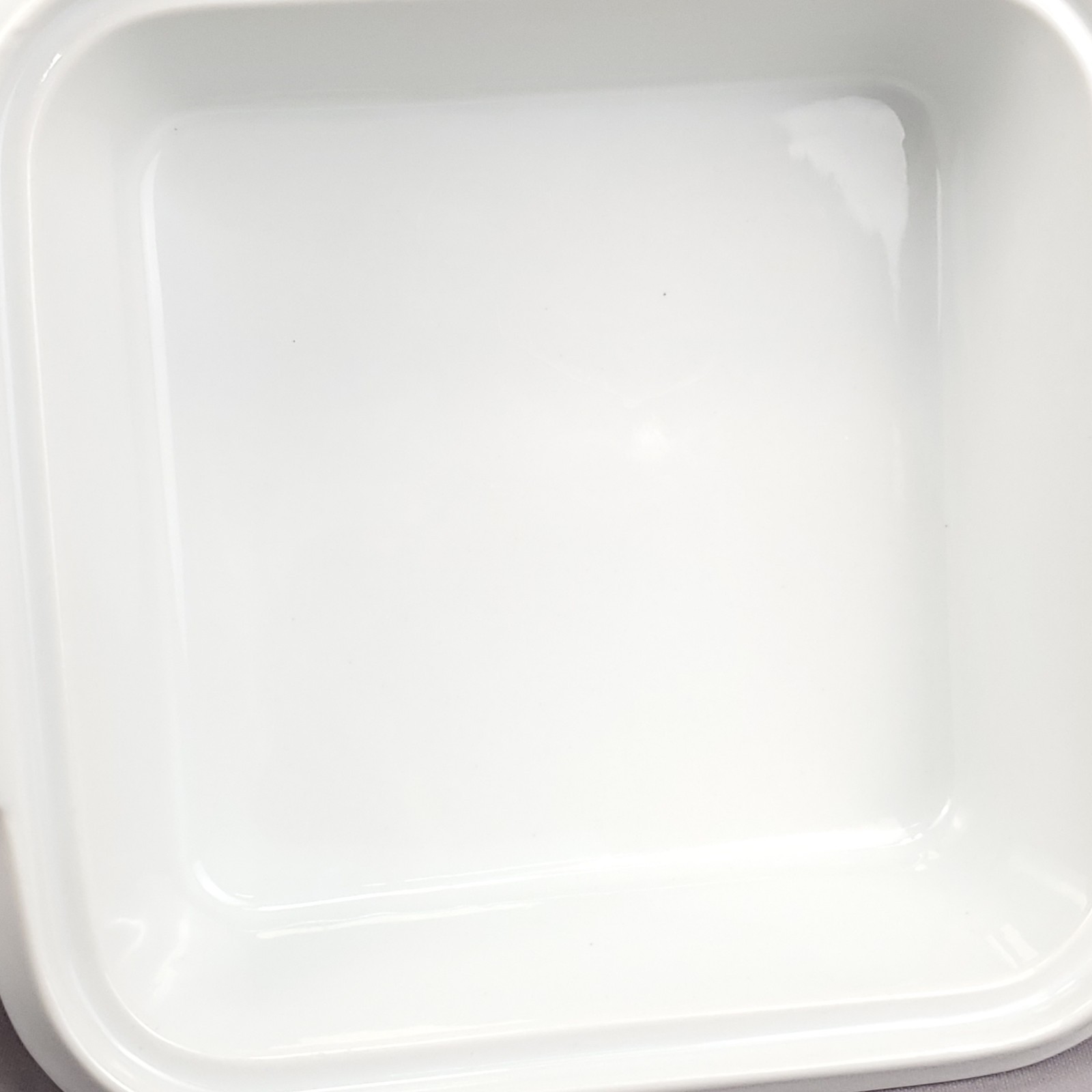 BIA Cordon Bleu Ceramic Covered Casserole Baking Dish 7″ x 7″ x 3″, White 1.5 qt
