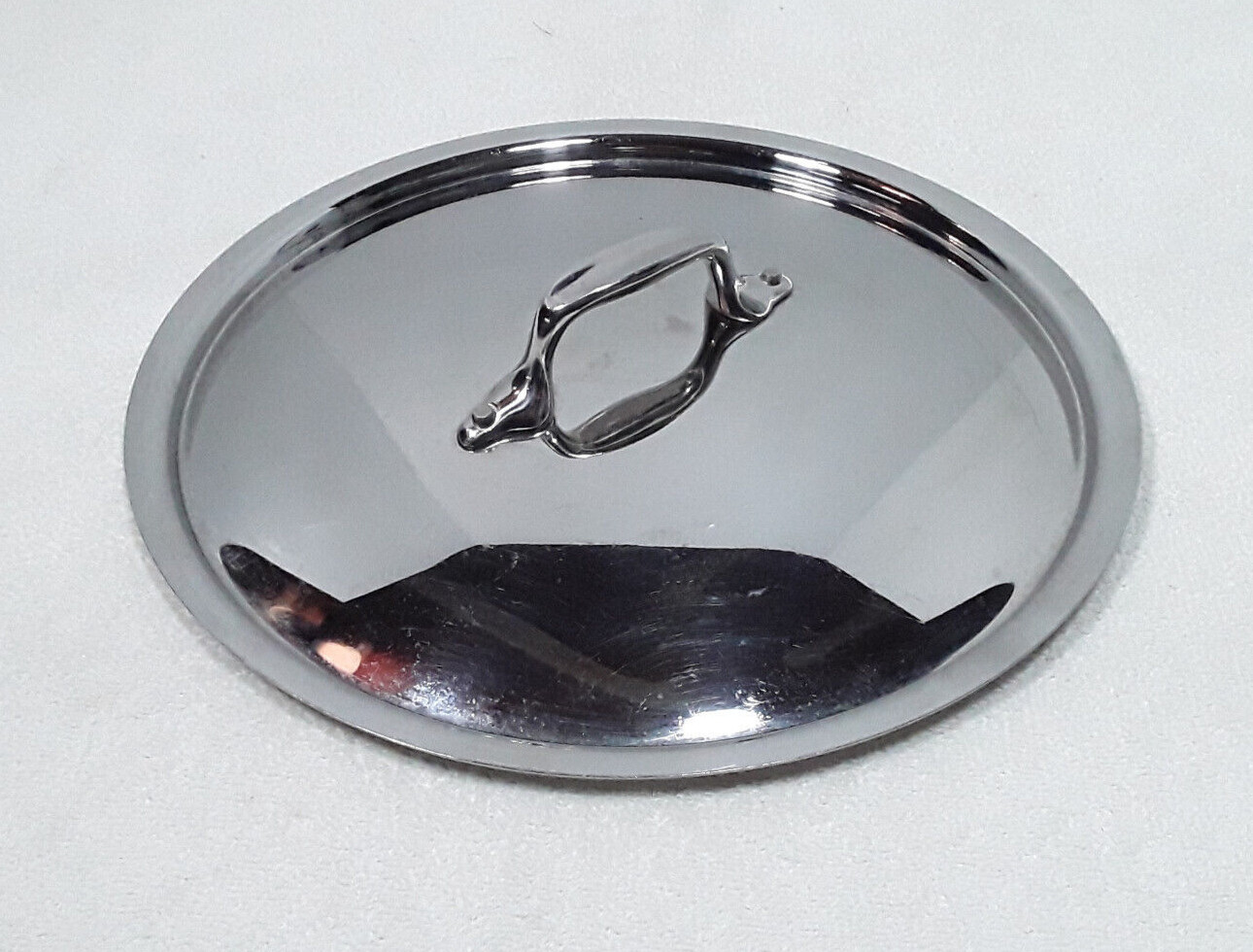 All Clad Replacement Dome Lid Stainless Outside 10 3/4″ Inside 9 3/4″ Pot Pan