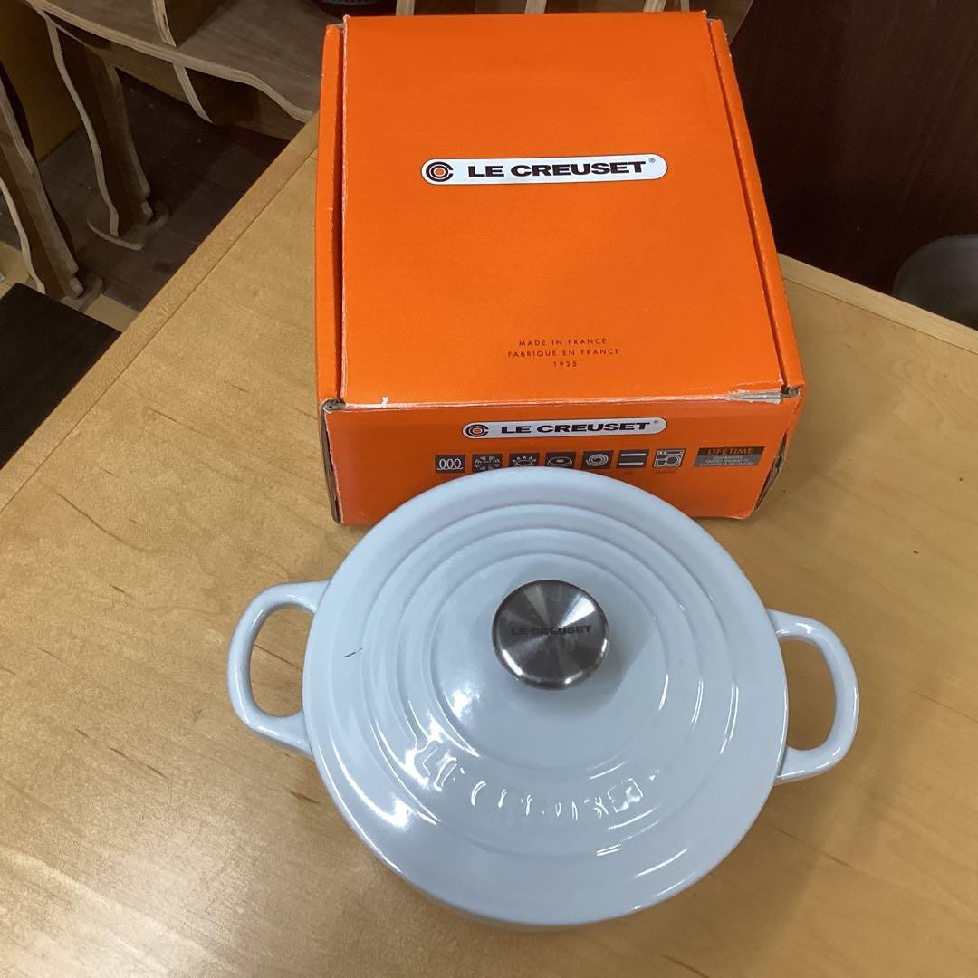 Le Creuset Cocotte Rondo Casserole 16cm 6-1/3” Vapeur 1.3L Enamel Cast Iron