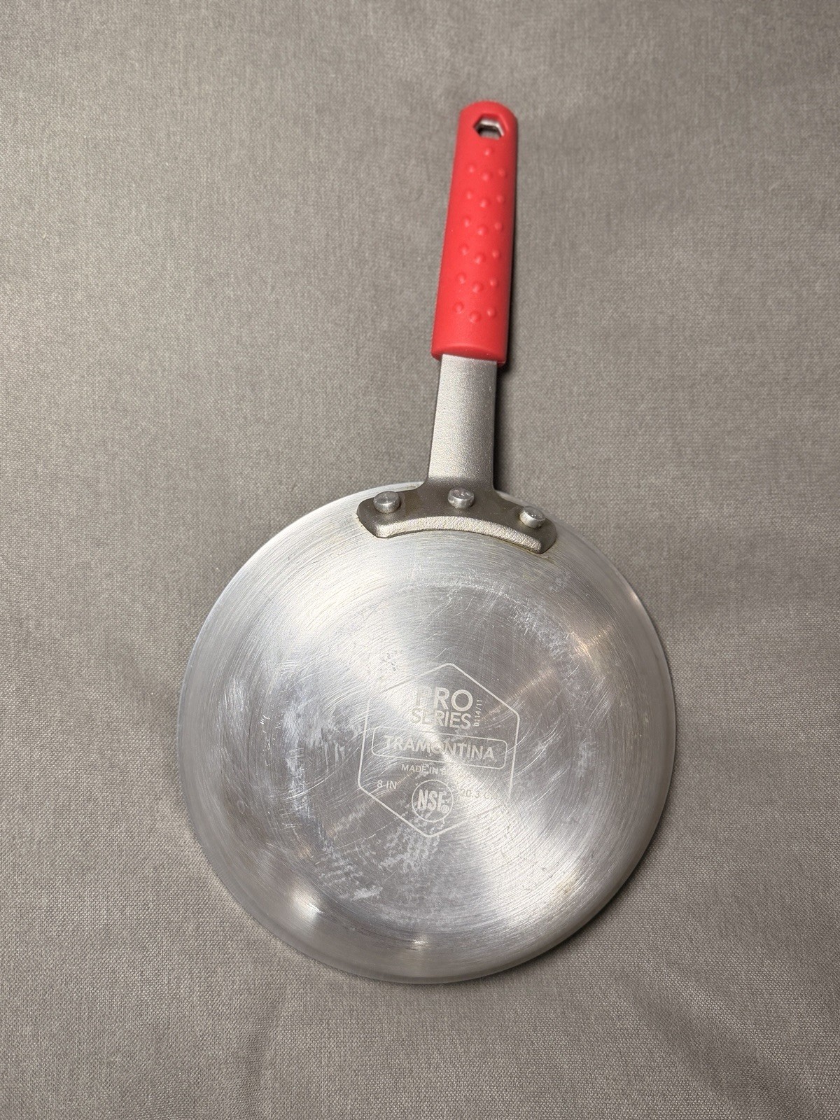 Tramontina Pro Series 8” Nonstick Fry Pan Skillet Red Handle Made in Brazil