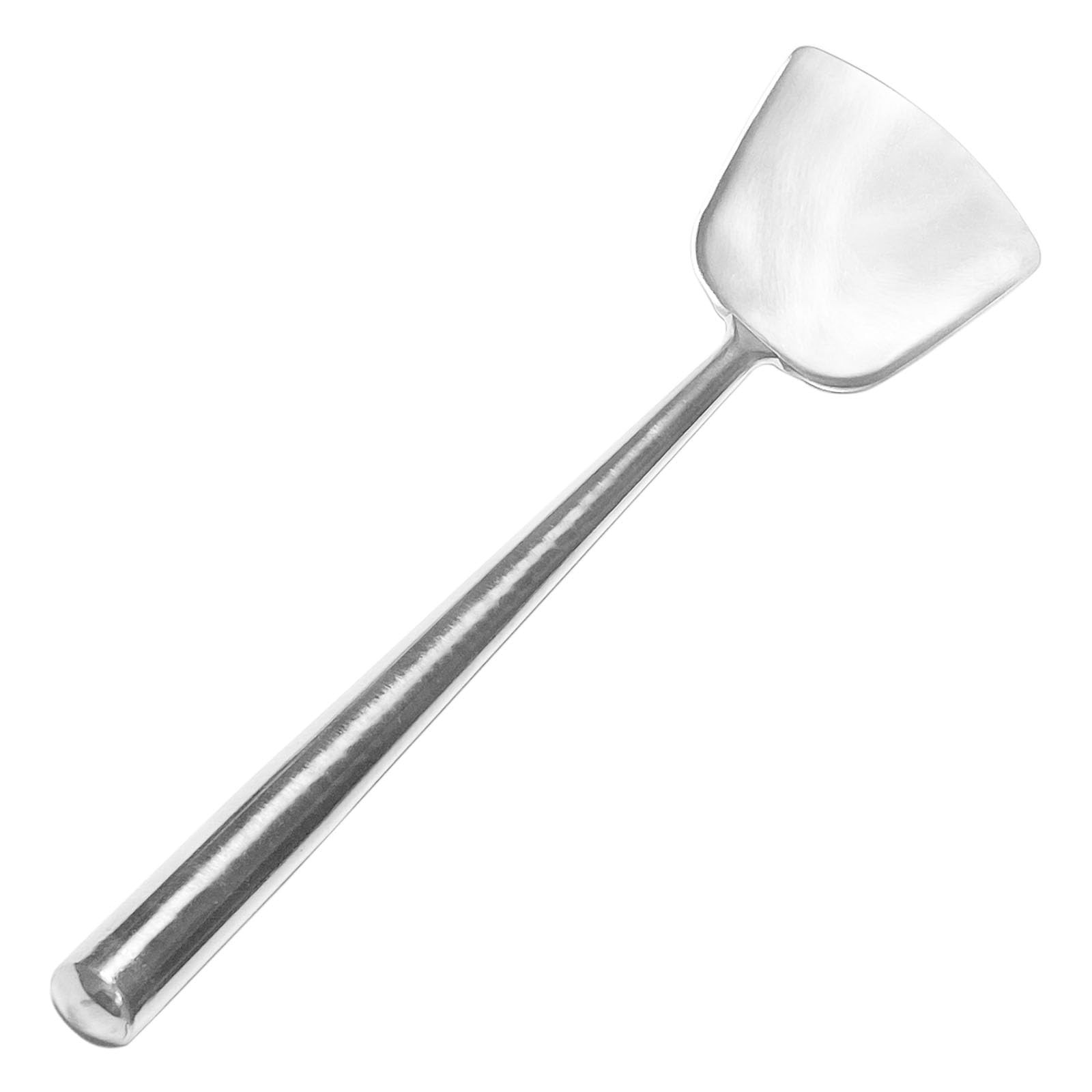 All Stainless Steel Wok Shovel #3 Professional Asian Kitchen Utensil Cooking