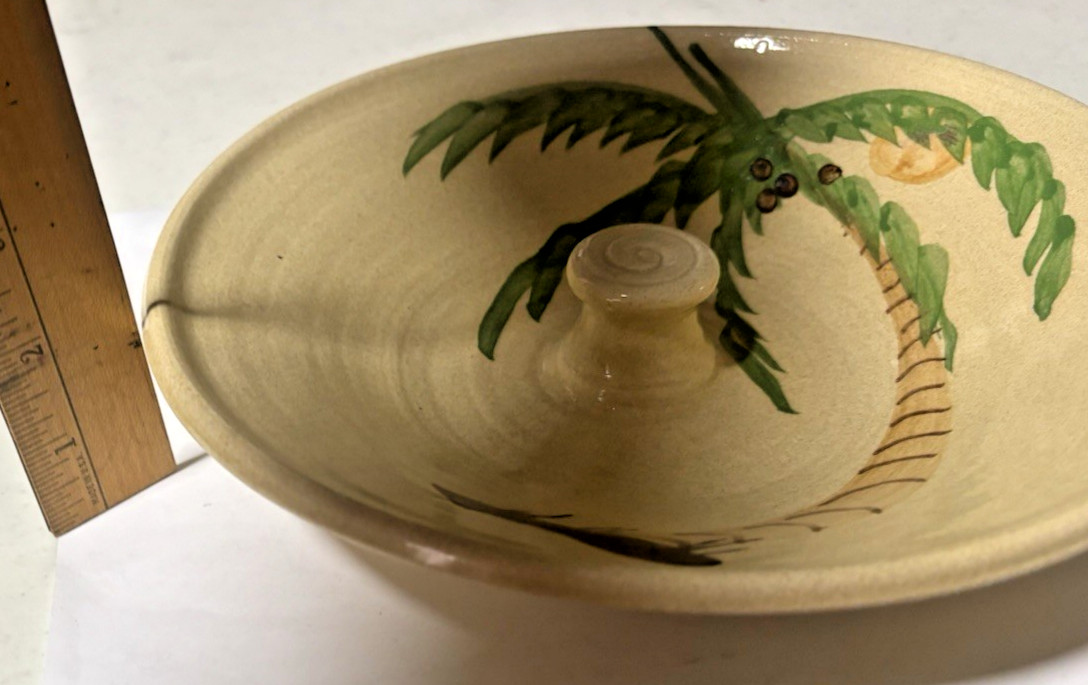 Ceramic Egg Cooker – Palm Tree-Gourmet Pottery