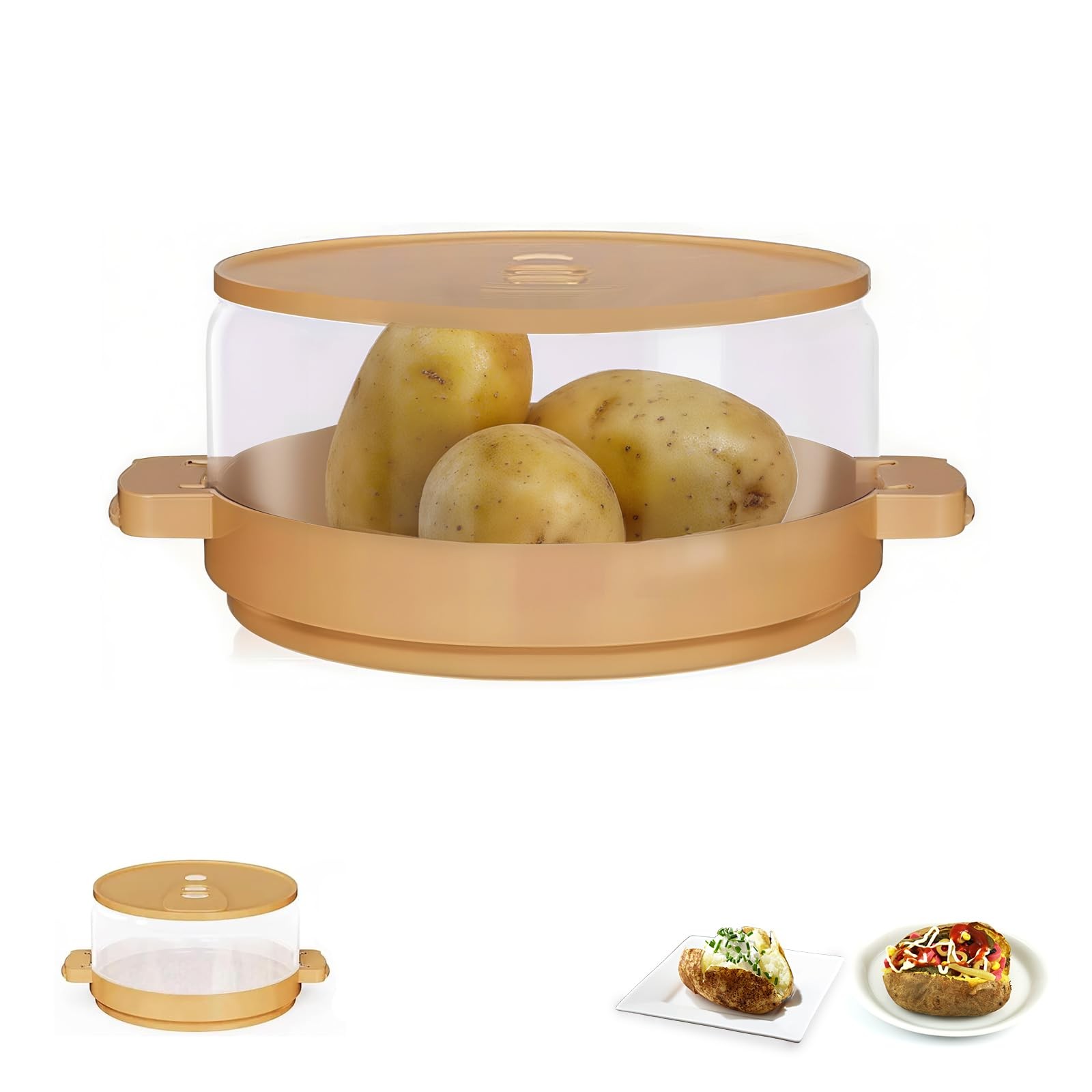 Microwave Potato Cooker & Steamer,Perfect for Baked Potatoes,Microwave Potato…