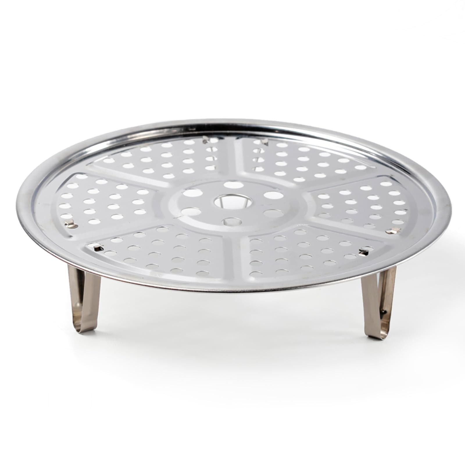 Steamer Rack, Premium Stainless Steel Steamers Rack with Removable Stand, 8.6…