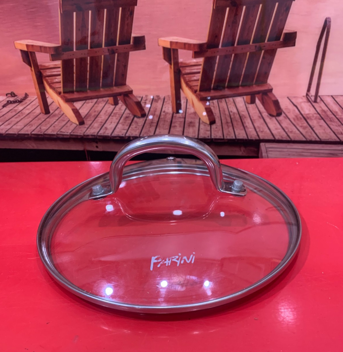 Parini Replacement Glass Lid For Pot/ Pan Cookware 7 3/4″ Inner