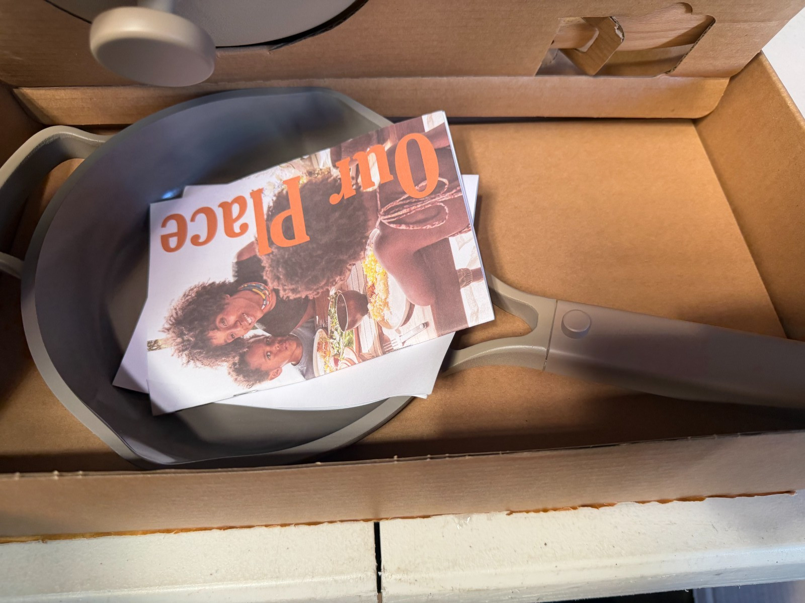 Our Place 8.5″ Ceramic Nonstick Mini Always Pan Steam 1.2 QT OPEN BOX