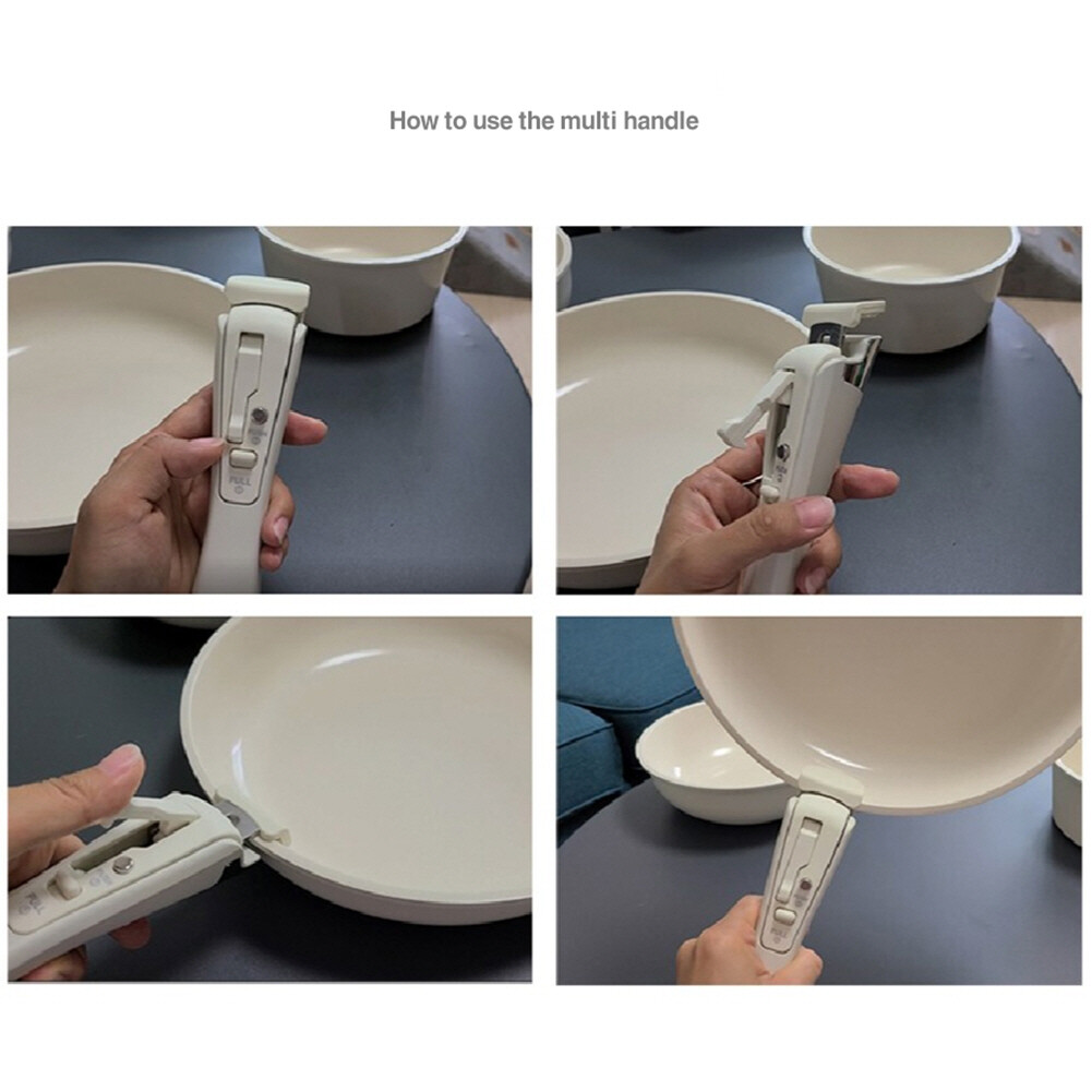 Becca Blanc IH Induction Nonestick Ceramic Coating Frying pan 5p