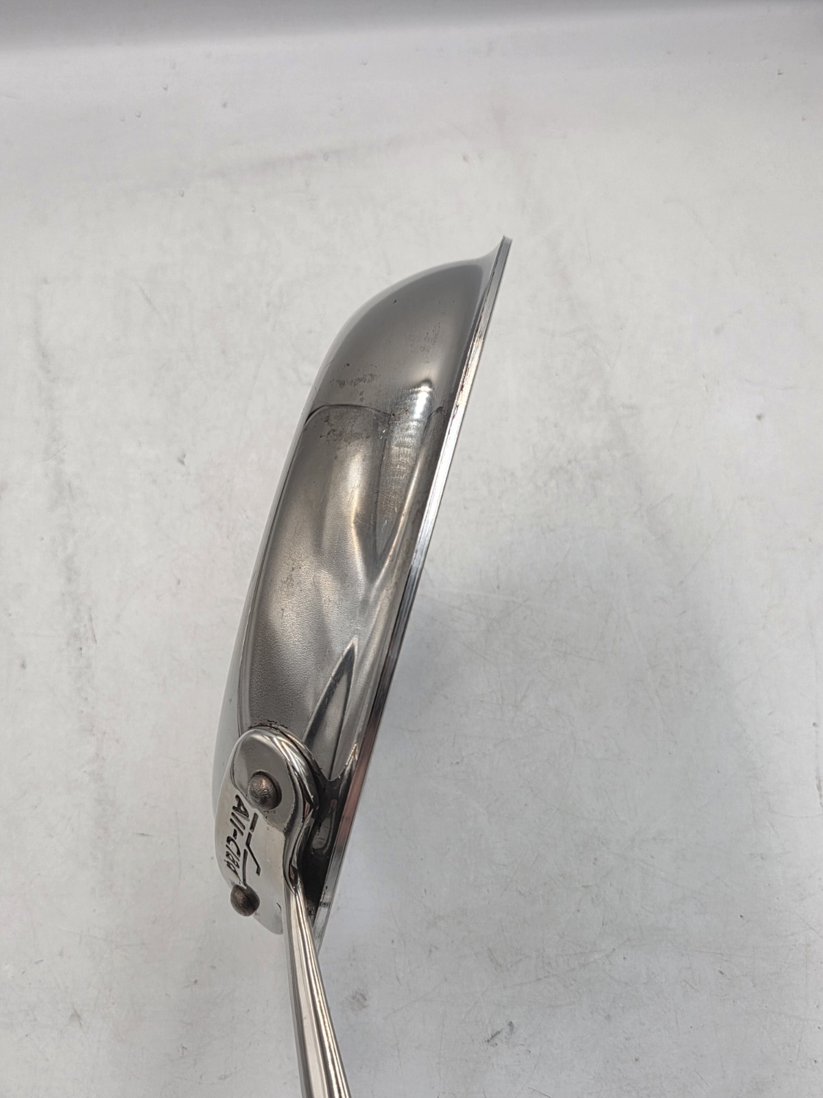 Lot Of 2 ALL CLAD Stainless Steel Saute Fry Pans 8″ and 11″ Very Nice U.S.A