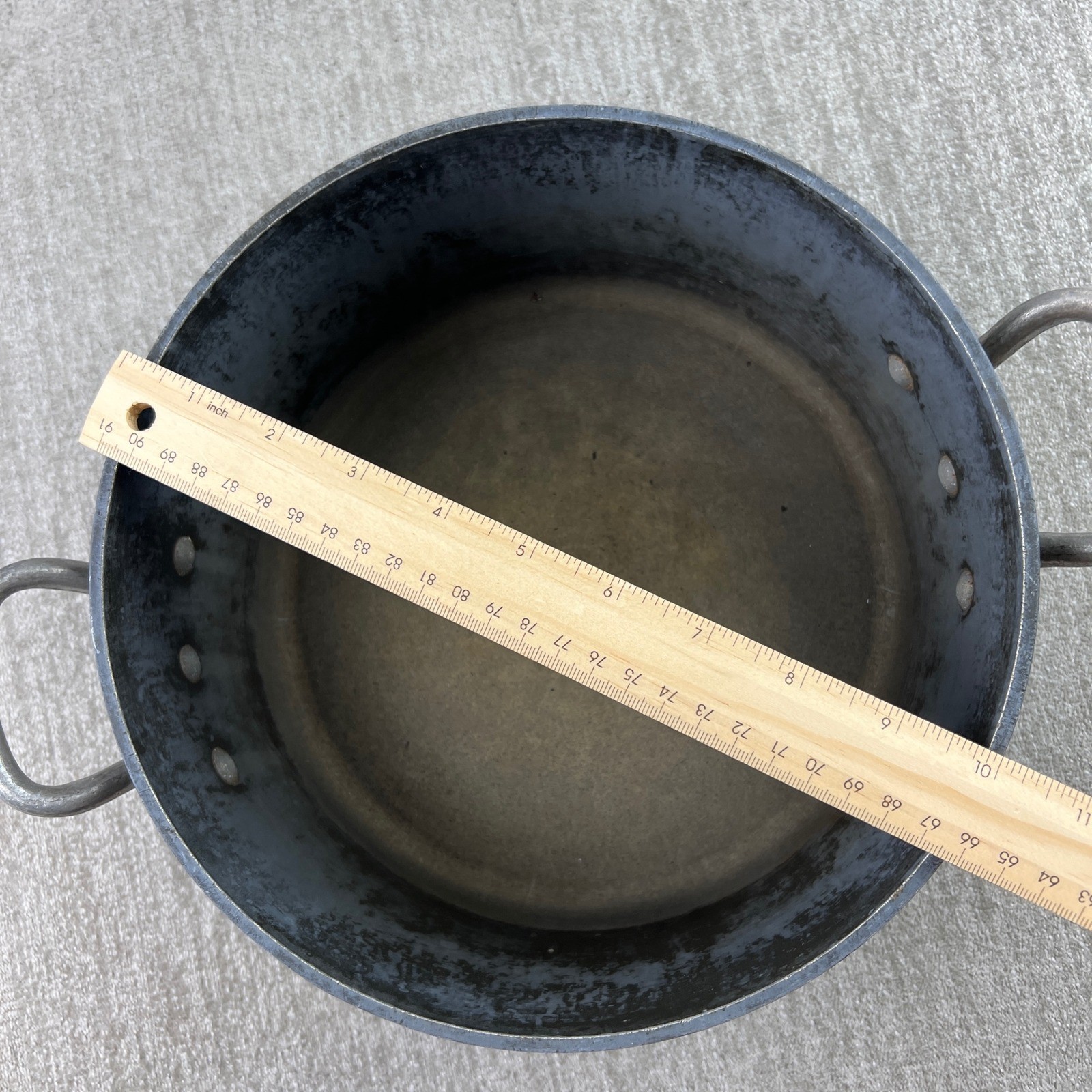 Magnalite GHC Dutch Oven 5 Quart Dark Gray Hard Anodized Cast Aluminum USA Made