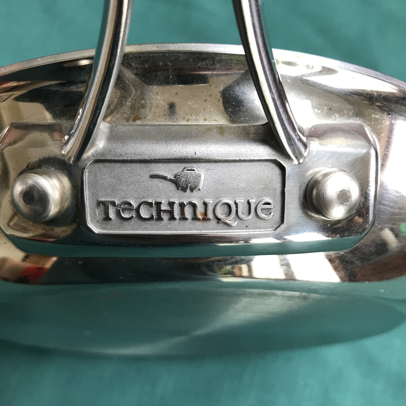 Technique Clad Tri-Ply Stainless Steel 8in. 20cm. Frying Pan