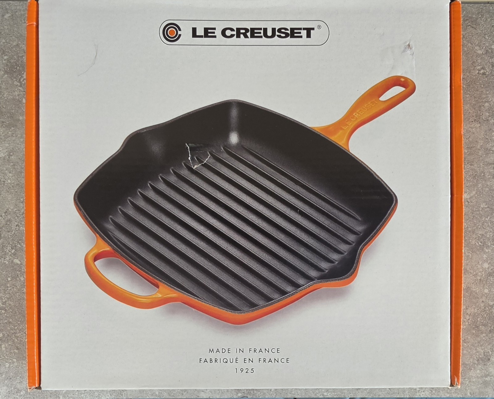 Wiliam-Sonoma Le Creuset Signature Square Skillet Grill 10.25″ Artichaut $235