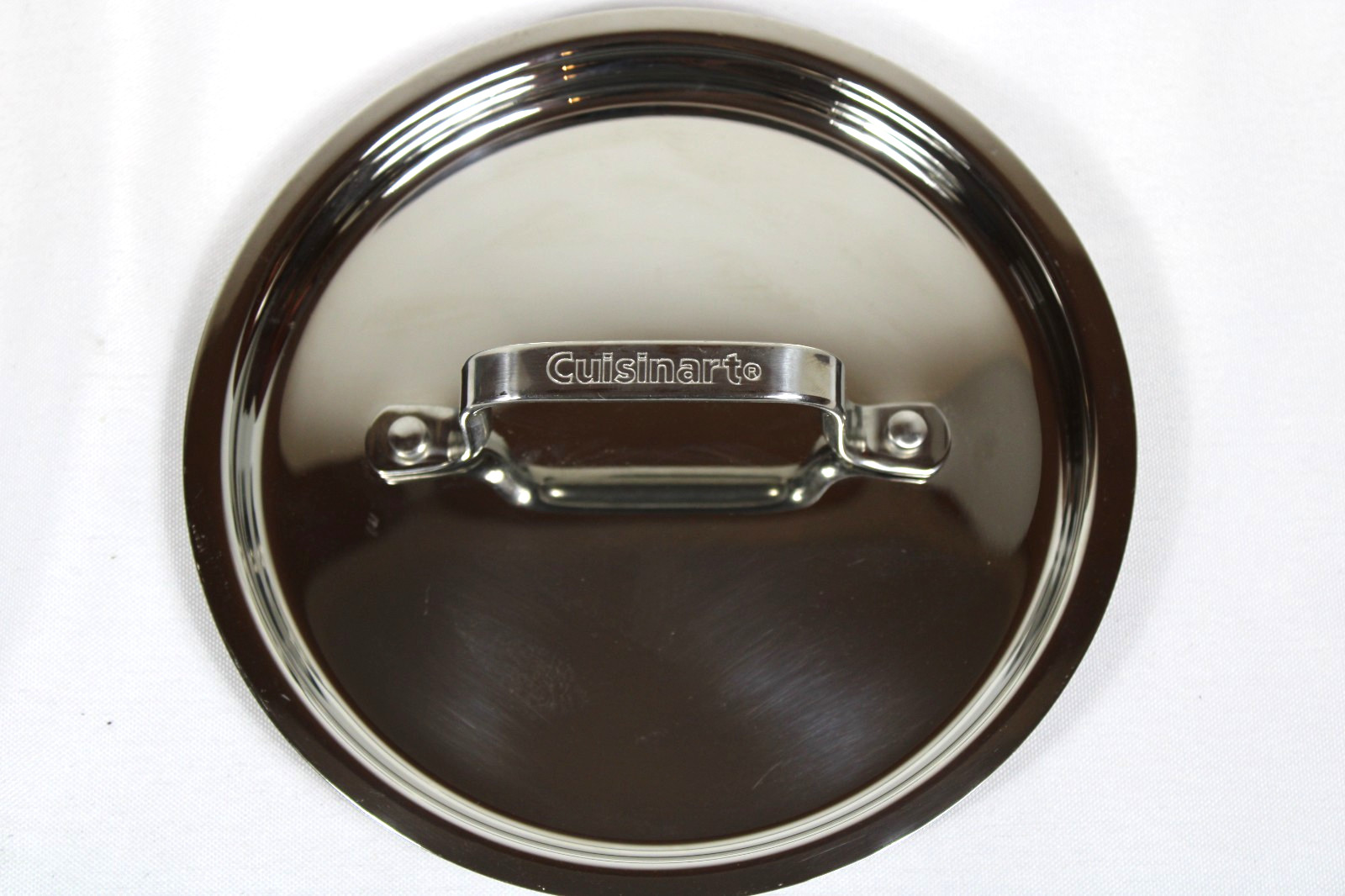 Cuisinart MultiClad Pro 6″ ID Stainless Steel Replacement Lid 6-7/8″ OD
