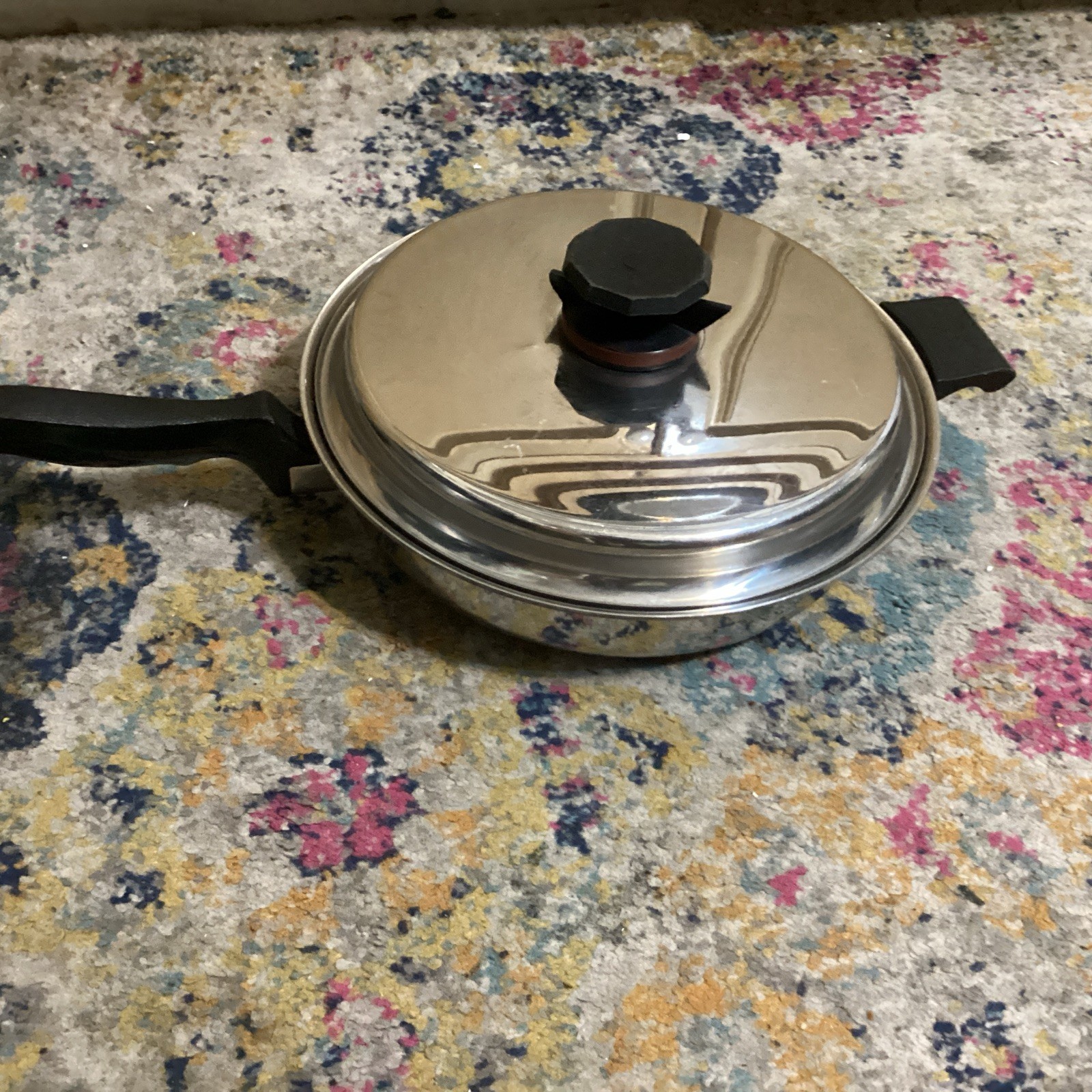 New Era Cookware 7-Ply Aluminum Core 11.5’ Skillet Saucepan Pot & Lid