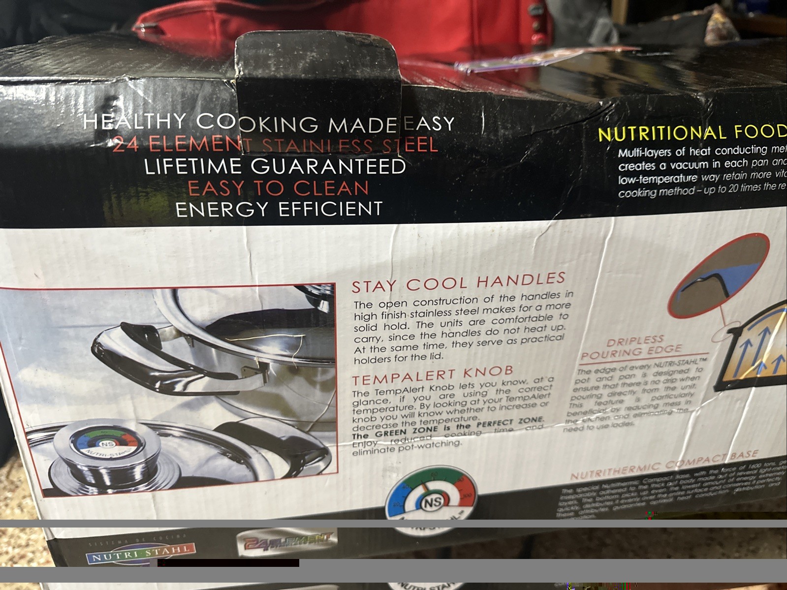 Nutri Stahl Cooking System Stainless Steel