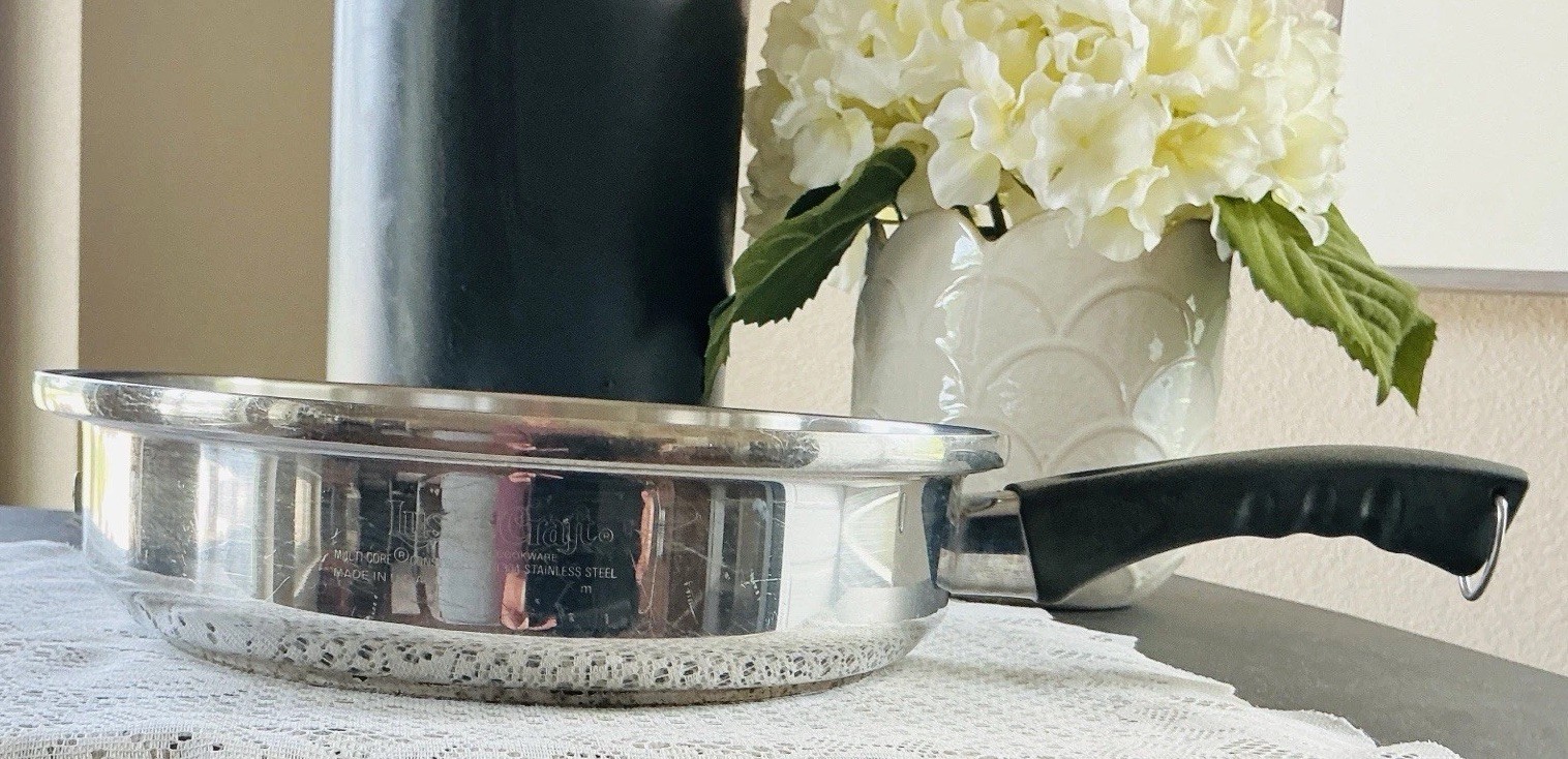 🌼Lustre Craft 5 ply Multi-core Pan/Saute/Skillet, No Lid