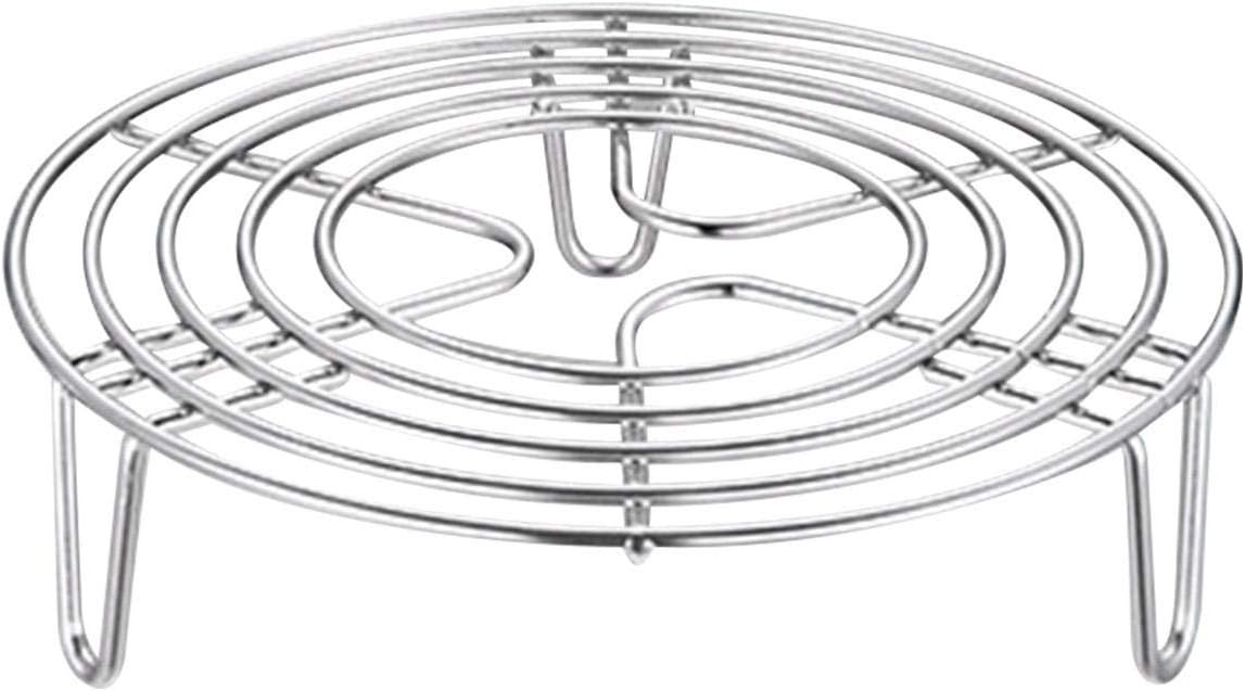 Round Steamer Rack and Cooling Rack,Stainless Steel Pot Trivet, Wire Steamer