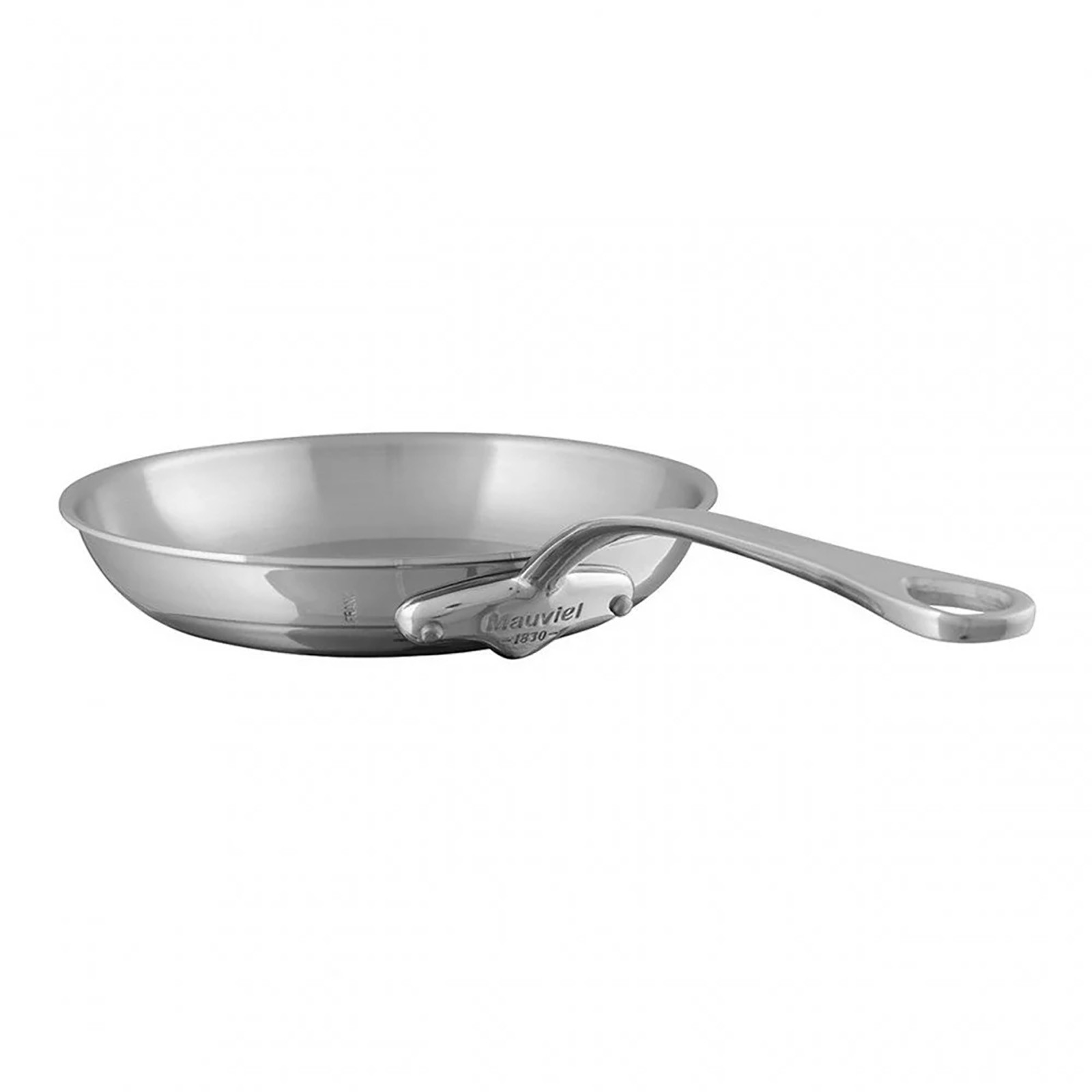 Mauviel M’Cook 10.2 Inch Stainless Steel Round Frying Pan