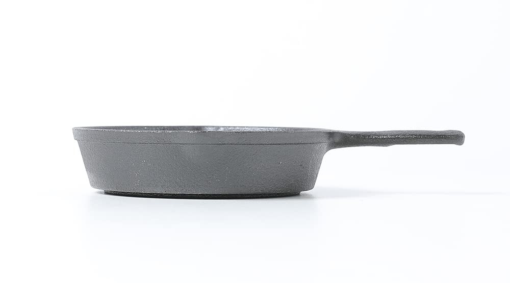 Black PreSeasoned Cast Iron Mini Skillet Set Cookware 3.9 Inch Diameter