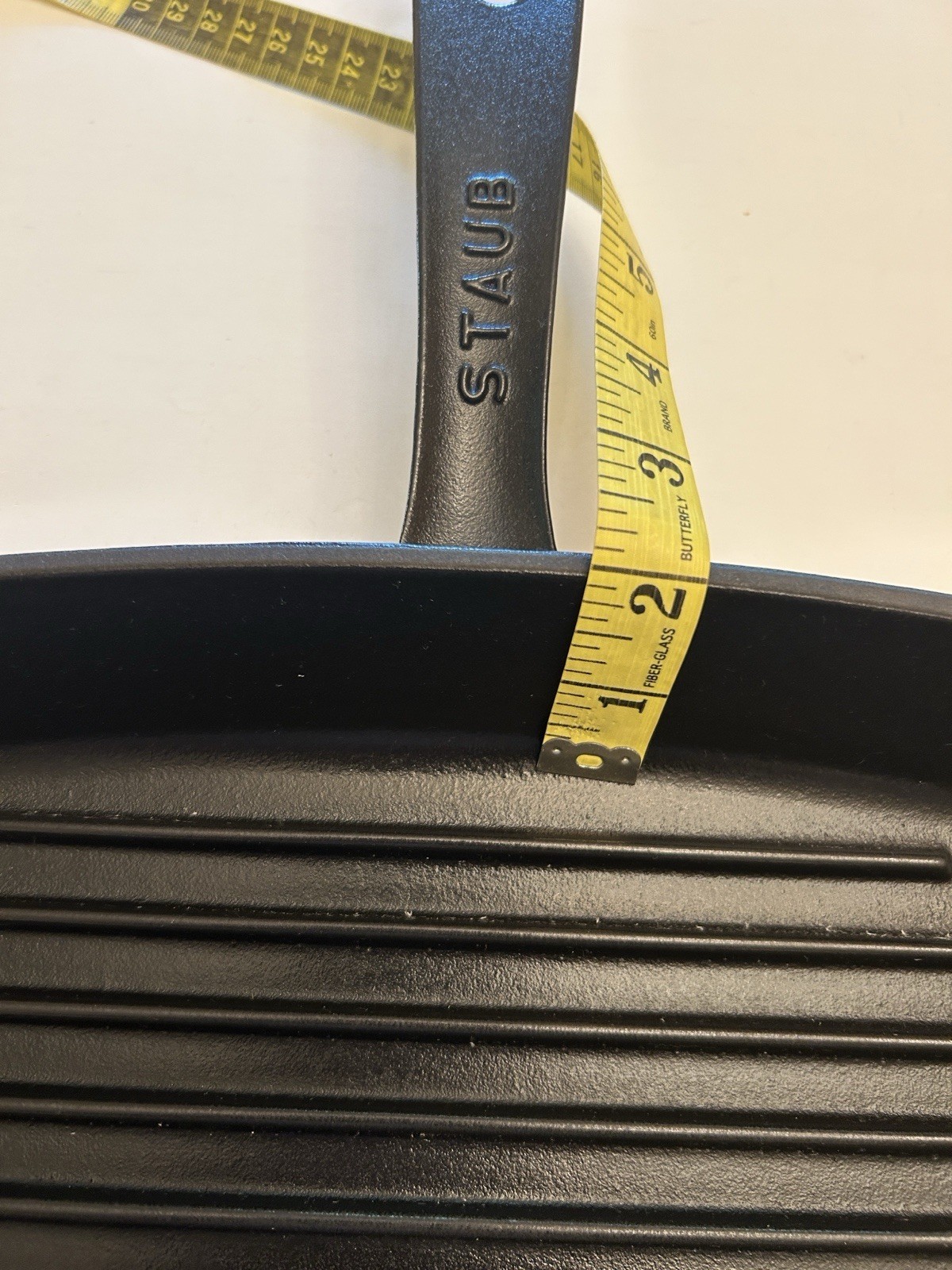 Staub Cast Iron 12-inch Square Grill Pan – Matte Black, orig. $259