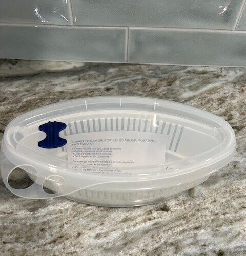 Vegetable Potato And Pasta Steamer 3 Part NEW