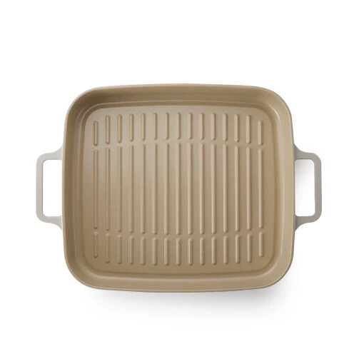 NEOFLAM FIKA Nonstick 11″ Barbeque Grill Frying Pan Skillet Griddle, Oven Safe