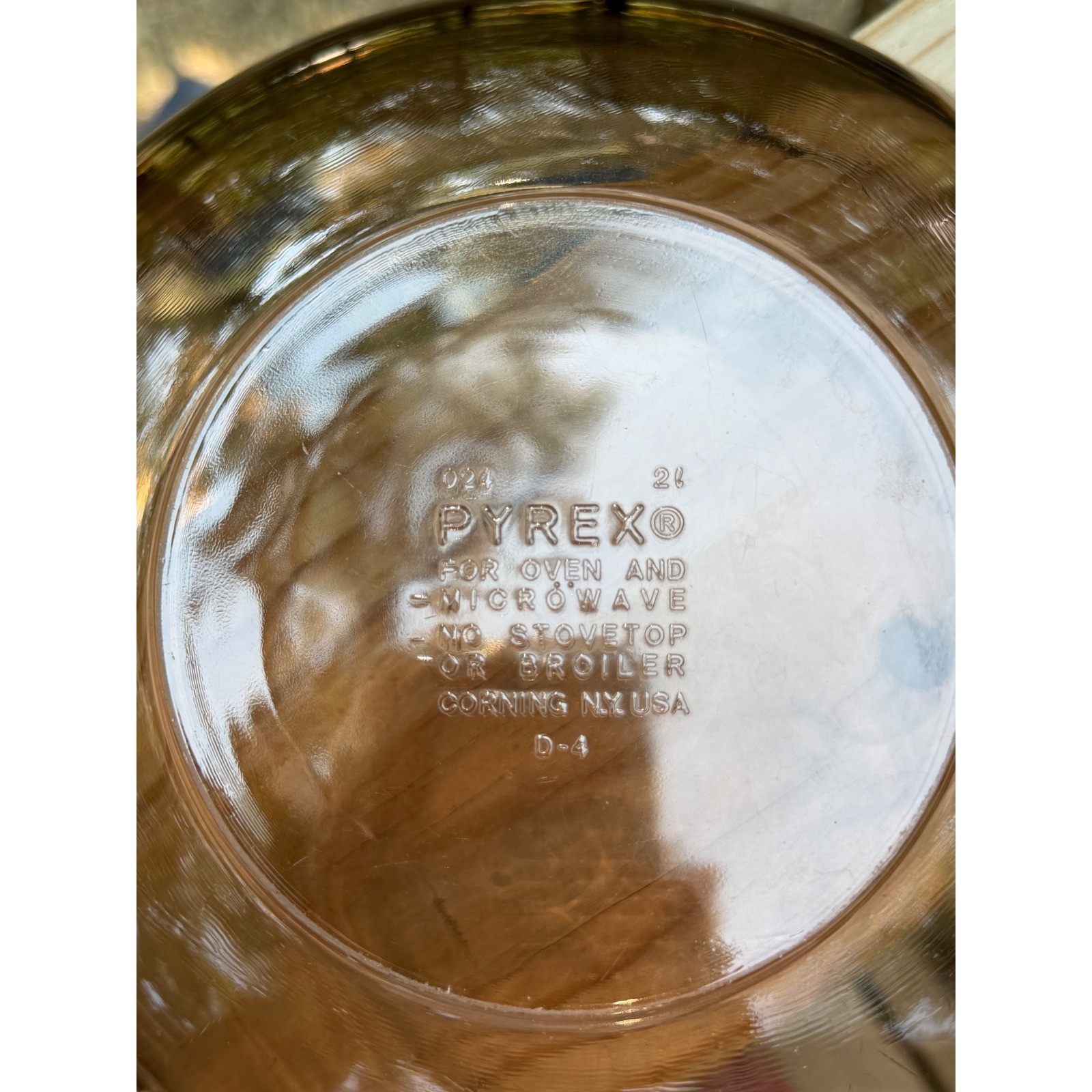 Vintage Pyrex Fireside Smoked Glass Mixing Bowl 024 2L | Brown Amber Glass Dish