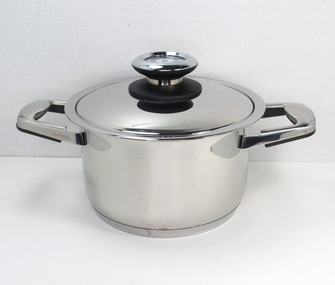 Platinum Professional Cookware System Titanium 24 Elements 4 Qt Pot T304S + Lid