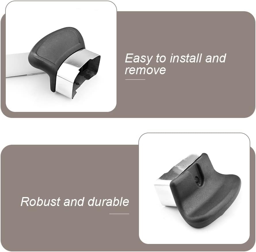 2 Pcs Replacement Handles for Single-Hole Pots and Pans,Pot Short Side Handles