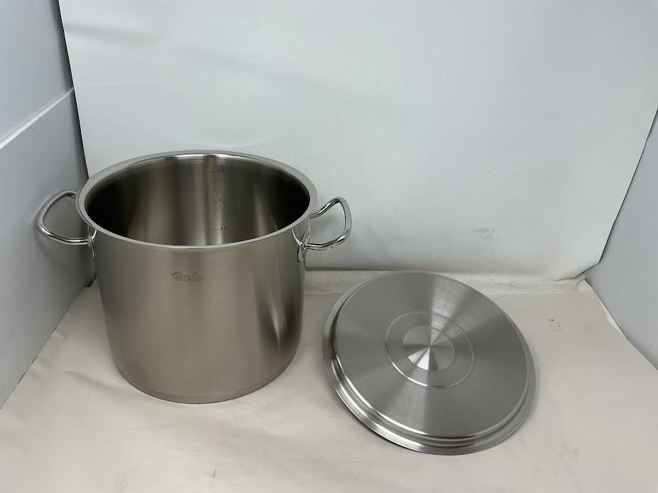 Fissler Original-Profi Collection 2019 Stainless Steel High Stock Pot, 9.6 Quart